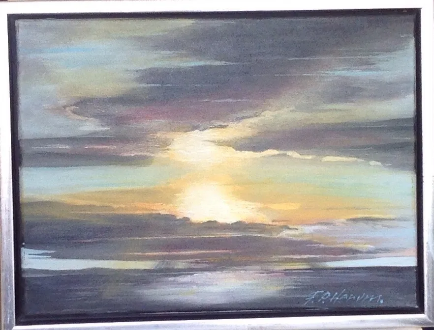Maleri nr 91 30 cm X 40 cm